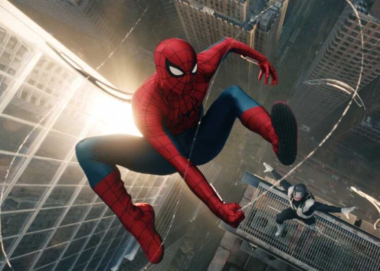 Spider-Man and Boomerang in Spider-Man: Brand New Day.