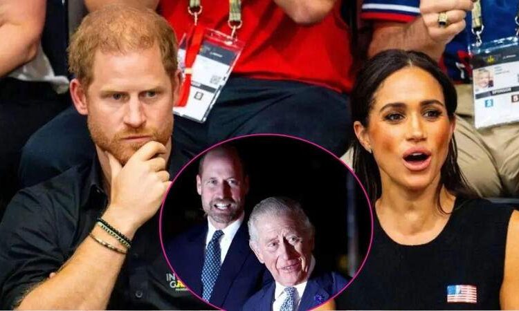 The Sussexes' trip to Australia begins on Tuesday, April 14.mega