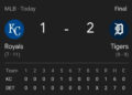 Tigers Edge Royals for Fifth Straight Win as Wenceel Pérez Delivers Late