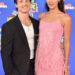 Josh Herbert and Abbie Herbert at the Kids' Choice Awards in L.A. on July 13, 2024.Credit: Gregg DeGuire/FilmMagic