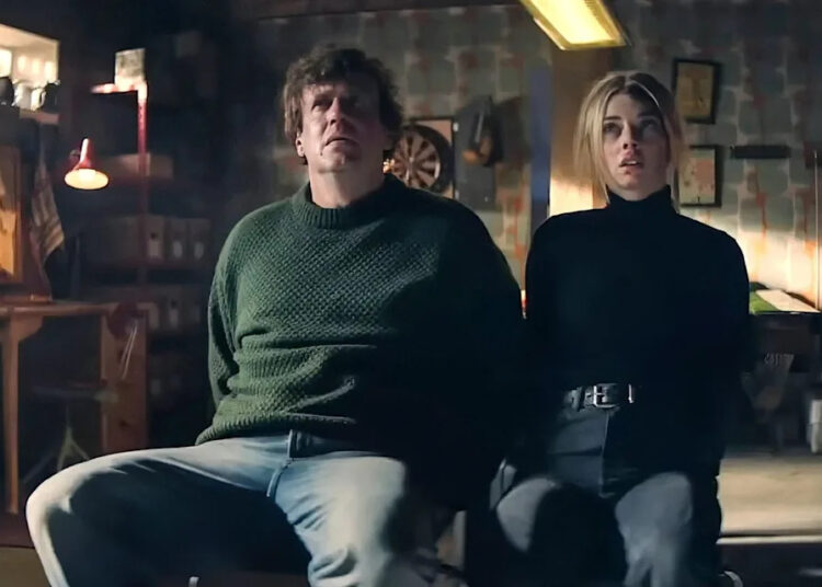 Jason Segel and Samara Weaving in 'Over Your Dead Body'Credit: IFC Films /Courtesy Everett
