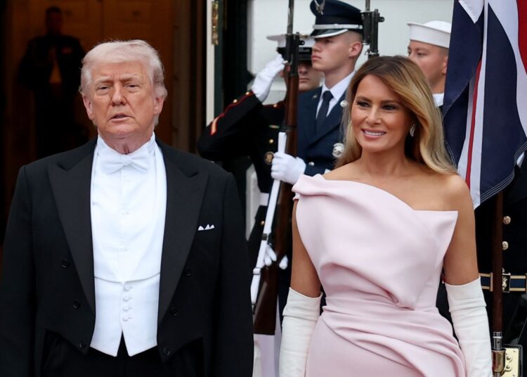 Donald Trump made an adjustment to his outfit