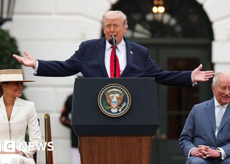 Trump recalls his Scottish mother describing a young Prince Charles as 'cute'