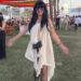 Heidi Klum went incognito in a black wig at the 2026 Coachella music festival on Saturday. heidiklum/instagram