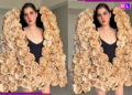 Uorfi Javed STUNS in 3D floral coffee dress, suprised celebs react