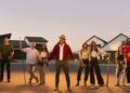 Rock the Block S7 Group 2 (L to R_ Brooke Hogan, Scott McGillivray, Drew Lachey, Taniya Nayak, Ty Pennington, Chelsea Meissner, Kim Wolfe, Mina Starsiak Hawk, Vernon Davis)