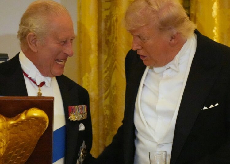 WATCH LIVE: Trump bids farewell to the royal family