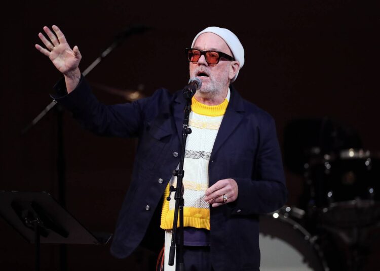 Watch R.E.M.'s Michael Stipe perform soulful new solo song 'The Rest Of Ever' on 'Colbert'