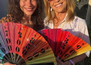 Vanna White and her daughter, Giovanna Santo Pietro party at Coachella