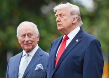 White House Posts Photo of 'Two Kings' Donald Trump and King Charles During Royals' State Visit