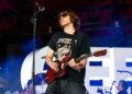 Cameron Winter of Geese performing during the first weekend of Coachella Valley Music and Arts Festival. Photo: AP