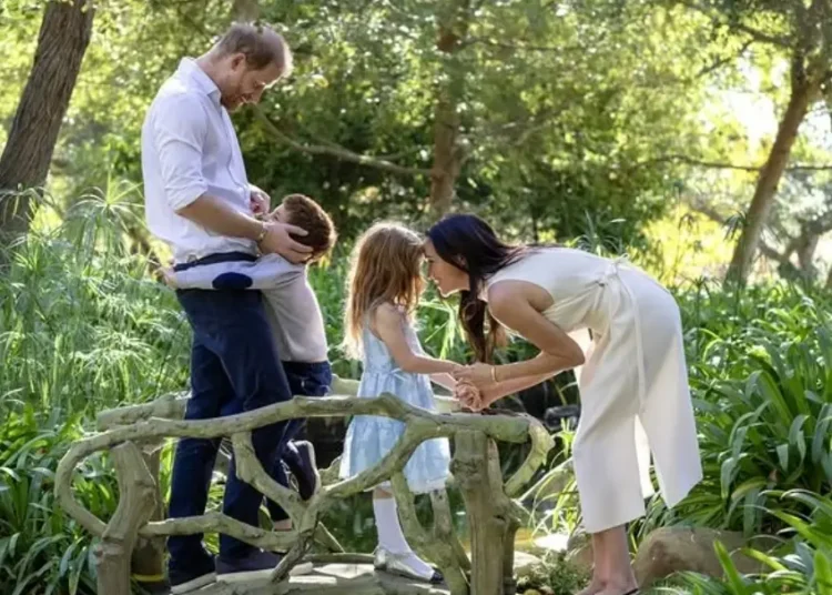 The Sussex children’s royal titles helped fuel confusion over the trademark rumours (Instagram/meghan)