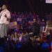 The “American Idol” judges look on March 30, as Moss Point’s Daniel Stallworth performs.
