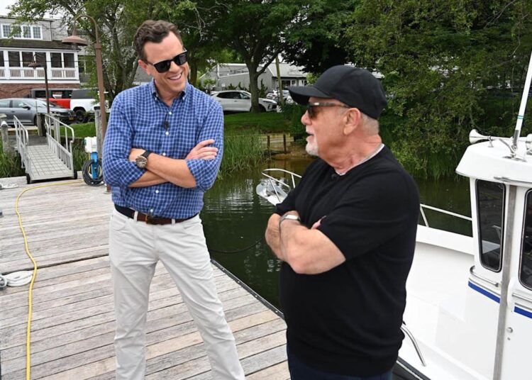 Willie Geist, Billy Joel (Nathan Congleton / TODAY)