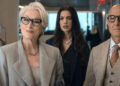 THE DEVIL WEARS PRADA 2, from left: Meryl Streep, Anne Hathaway, Stanley Tucci, 2026. © Walt Disney Studios Motion Pictures /Courtesy Everett Collection