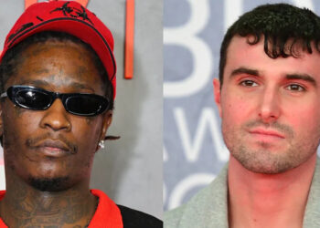 Young Thug x Fred Again split image