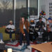 Gonzaga student band performing.
