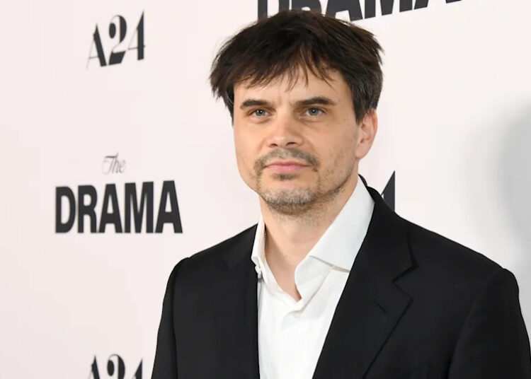 Kristoffer Borgli attends the Los Angeles Premiere Of A24's 'The Drama' at DGA Theater Complex on March 17, 2026 in Los Angeles, California.