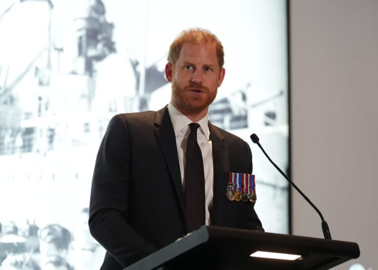 ‘I will always be part of the royal family’, Harry says during Ukraine visit