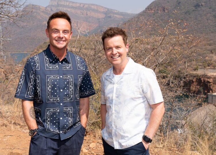 Ant and Dec, who started presenting ‘I’m a Celebrity... Get Me Out of Here!’ when they were 26, now look uncomfortable cracking puerile jokes. Photo: ITV