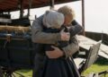 Sam Heughan and Lauren Lyle in 'Outlander'