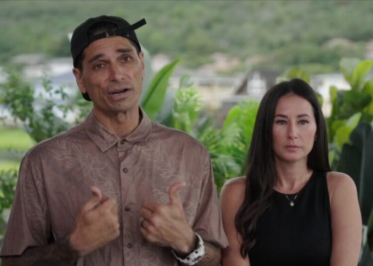 Kamohai and Tristyn Kalama on Season 3, Episode, 3, of HGTV's 'Renovation Aloha,' April 14, 2026.