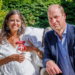 Dame Deborah James and Prince William as she received her Damehood