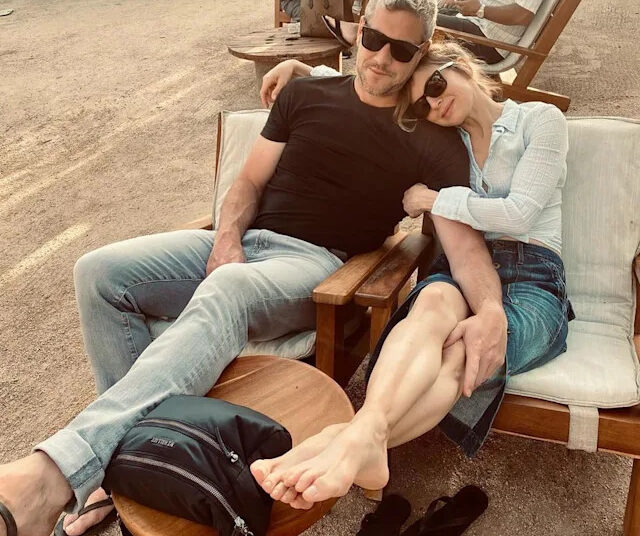 Ant Anstead and Renée Zellweger in July 2022Credit: Ant Anstead