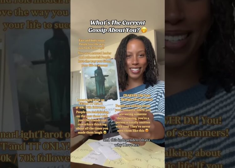the most recent gossip about you will make you blush 🤭💕 tarot reading 🔮✨