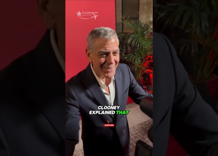 George Clooney never forgot where he came from #georgeclooney #celebrity #ytshorts