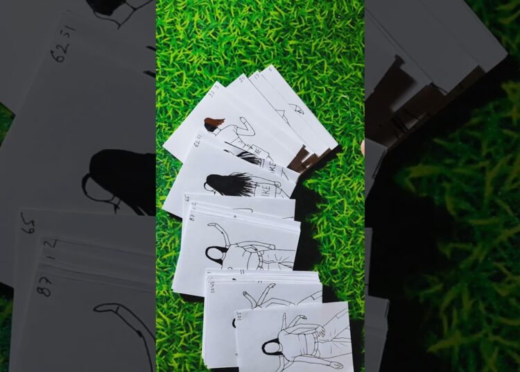 Flipbook Of Luku Song #trending#artist #animation #viralshorts #art