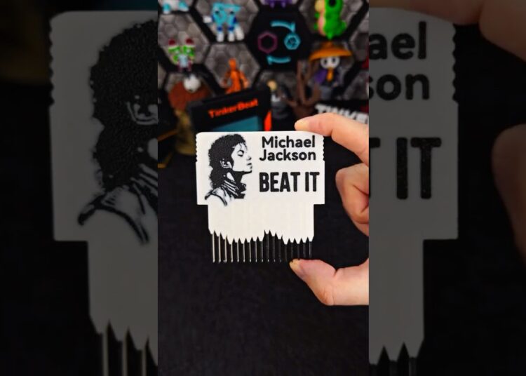 Beat It – Michael Jackson on TinkerBeat Music Box 🎶 ASMR Satisfying Music