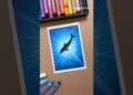 Easy Underwater Dolphin Drawing 🌊🐬 | Oil Pastel Art Tutorial for Beginners