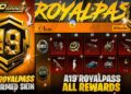A19 Royal Pass All Confirmed Rewards | Upgradable Skin Confirmed | Free Rewards | PUBGM