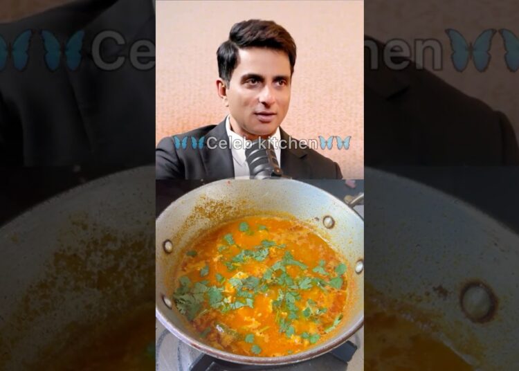 Anda curry#celebrity #podcast #food #cooking #1millionviews #trending #Sonu Sood#Shubhankar Mishra
