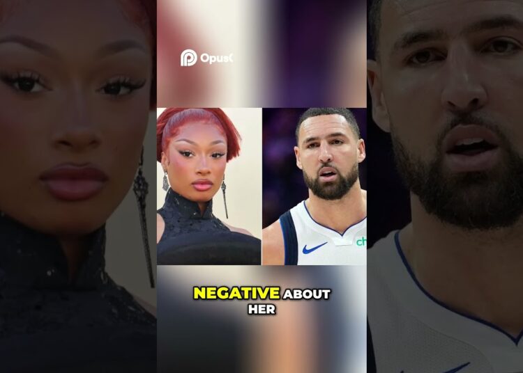 Klay Thompson Refused to Play the Game With Megan #drama #celebrity #shorts