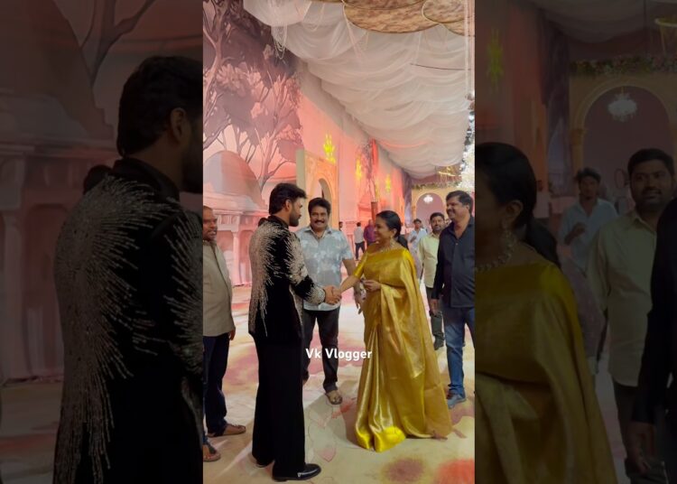 Anchor Suma attended at Sreenivas Bellamkonda Reception #actor #anchorsuma #reception #celebrity