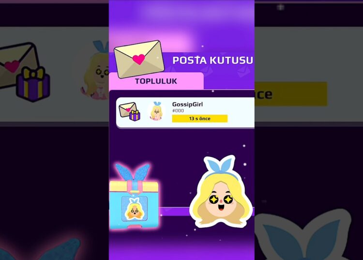 Gossip Girl’den yeni mesaj ve hediye!✨️ //PK XD #pkxd #perapkxd
