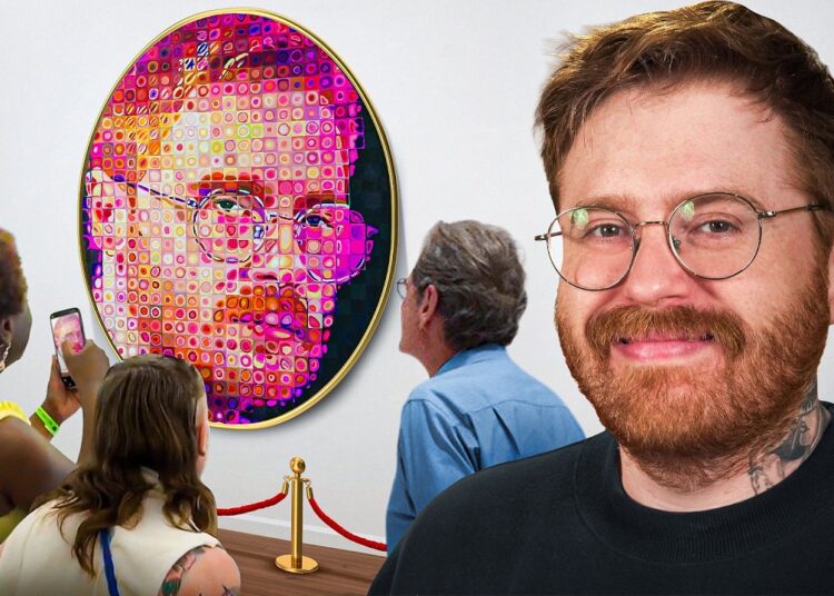 I MADE A FAKE ART GALLERY