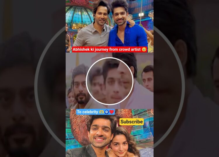 🥹 Abhishek ki choti si jounory video #abhishekkumar #jounrey #crowd #artist #celebrity #shorts #luck