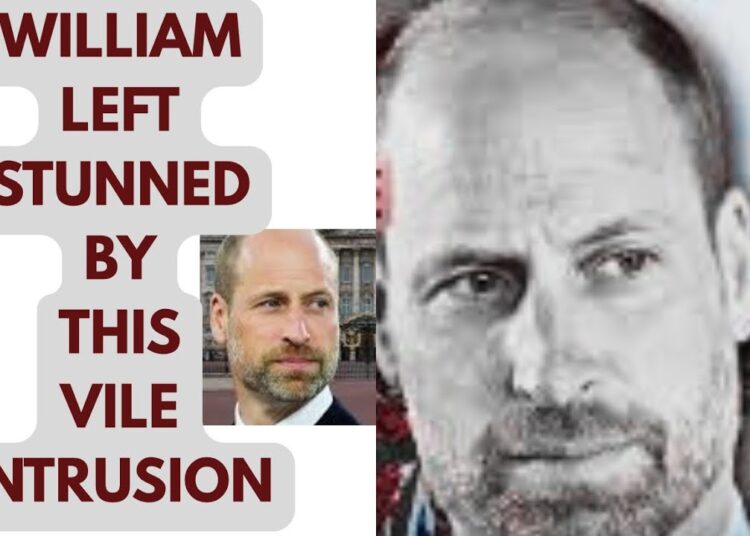 WILLIAM FURIOUS OVER THIS LATEST INTRUSION – #royal #princewilliam #news
