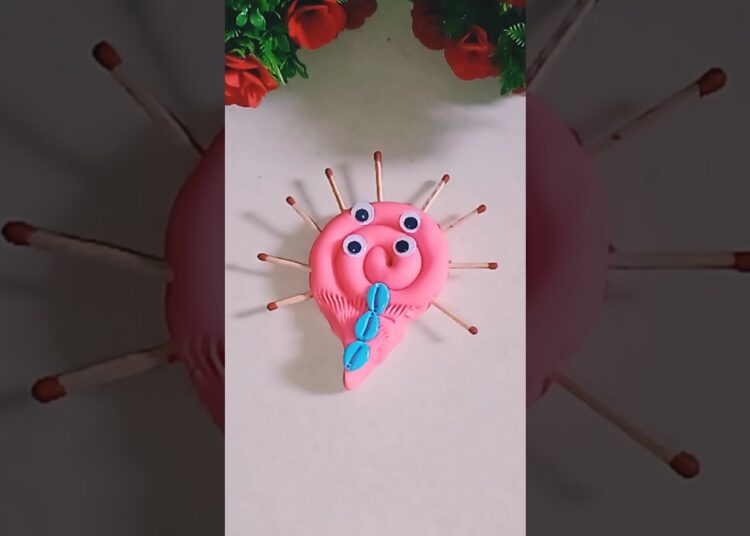 🎨♥️ easy clay art #satisfyling #funny #ytshorts #art #clayart #pottery #trending 🥰🥰🥰🥰🥰🥰