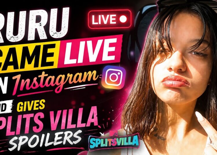 RURU THAKUR LIVE ON INSTAGRAM 😍 || SPLITSVILLA GOSSIPS #ruruthakur #splitsvilla16