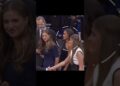 Princess Leonor Turns Back ..🫢 mother letizia’s reaction #turn#royal #leonor #letizia#sofua#newest.