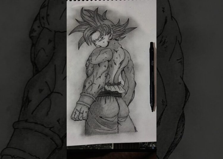 Support a Artist 🙌🏻🔥 | Dragon ball super #drawing #art #sketch #anime #dublagem #artist #dbs#goku