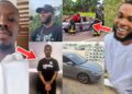 WICKED! Car Dealer Wisdom Tetteh Arrɛsted; Bųrn$ Car Owner In Car, Eye Witnesses Speak – FULL STORY
