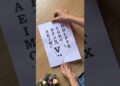 ALPHABET 😱? BTS v #Sabia.the.artist #shorts