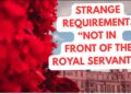NOT IN FRONT OF THE “ROYAL”SERVANTS #history #royal #nostalgia