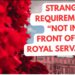 NOT IN FRONT OF THE “ROYAL”SERVANTS #history #royal #nostalgia