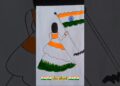 Independent/Republic Day 🇮🇳 Drawing #indiangirldrawingwithflag #tirangadrawing #shortsfeed #artist